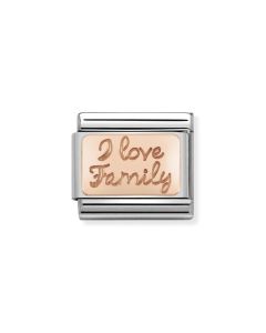 Composable Rose Gold Kocham Swoją Rodzinę 430101/41