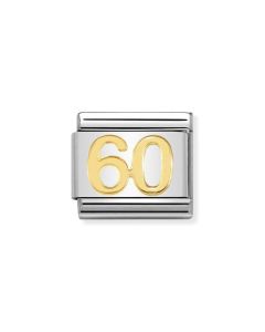 Nomination Composable Gold 18K Liczba 60 030109/43