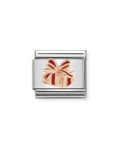 Nomination Composable Rose Gold 9K Czerwony prezent 430203/03