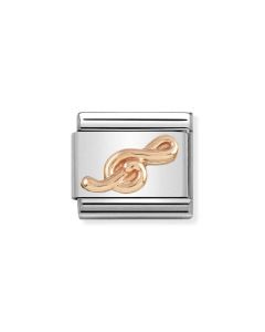 Composable Rose Gold Klucz wiolinowy 430106/13