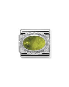 Composable Silver peridot 330504/05