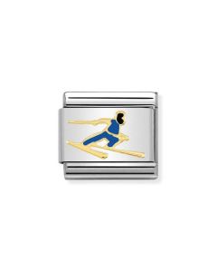 Nomination Composable Gold 18K Narciarz 030259/16