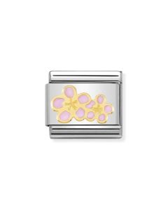 Composable Gold Różowe kwiaty brzoskwini 030278/16