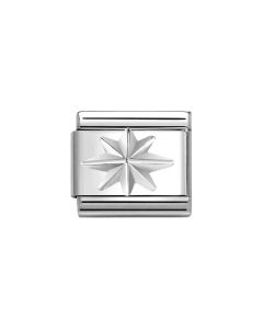 Nomination Composable Silver Róża wiatrów 330106/06