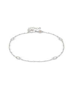 Bransoletka Nomination Italy Anklets srebrna łezka z cyrkoniami 241001/063