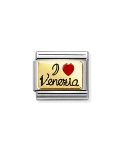 Nomination Composable Gold 18K Kocham Wenecję 030231/54