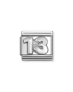 Nomination Composable Silver Liczba 13 330101/75