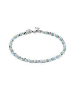 Bransoletka na kostkę Nomination Italy Instinctstyle Sea turkus 027934/003