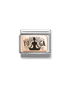 Nomination Composable Rose Gold 9K joga pozycja lotosu 430111/31