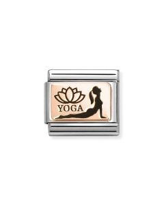 Nomination Composable Rose Gold 9K joga pozycja kobry 430111/32