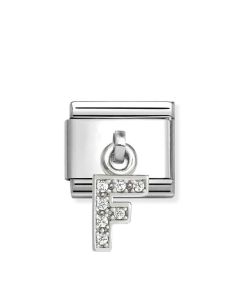 Nomination Composable Silver litera "F" 331818/06