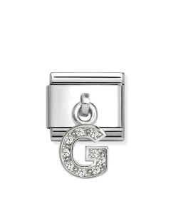 Nomination Composable Silver litera "G" 331818/07