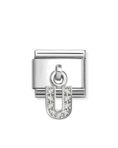 Nomination Composable Silver litera "U" 331818/21