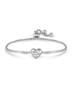 Bransoletka Nomination Italy Milleluci drzewo życia w sercu srebrna 028019/017