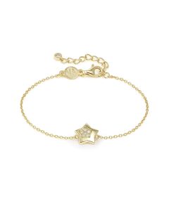 Bransoletka Nomination Italy Petit Sparkle srebrna pozłacana gwiazdka 242300/009