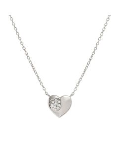 Naszyjnik Nomination Italy Petit Sparkle srebrny serduszko 242303/004