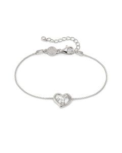 Bransoletka Nomination Italy Dream Beats srebrna serduszko 242601/004