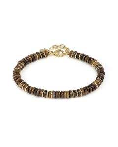 Bransoletka Nomination Italy Instinctstyle Infinity tygrysie oko 027937/041