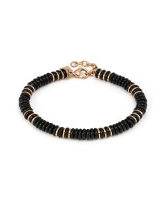 Bransoletka Nomination Italy Instinctstyle Infinity czarny onyks 027938/102