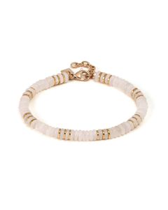 Bransoletka Nomination Italy Instinctstyle Infinity różowy kwarc 027938/103