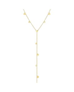 Naszyjnik Nomination Italy Ritmatika serduszka w kolorze złotym 134403/006