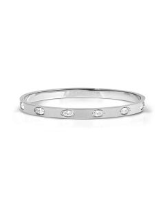 Bransoletka Nomination Italy Pretty Bangles Satinshine w kolorze srebrnym r. S 029525/001