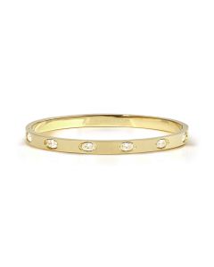 Bransoletka Nomination Italy Pretty Bangles Satinshine w kolorze złotym r. S 029525/020