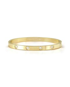 Bransoletka Nomination Italy Pretty Bangles Satinshine w kolorze złotym r. M 029529/020