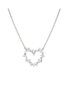 Naszyjnik Nomination Italy Colour Wave Mini serduszko srebrny 149885/031