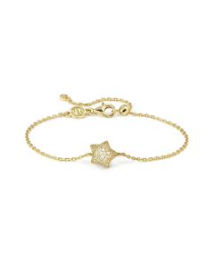 Bransoletka Nomination Italy Lifepoetry srebrna pozłacana gwiazdka 242701/009