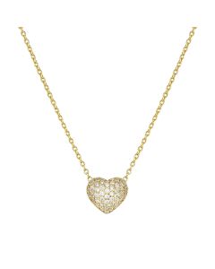 Naszyjnik Nomination Italy Lifepoetry srebrny pozłacany serduszko 242704/006