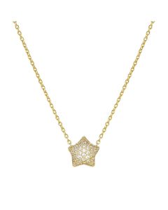 Naszyjnik Nomination Italy Lifepoetry srebrny pozłacany gwiazdka 242704/009