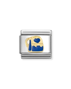 Nomination Composable Gold 18K niebieski plecak 030285/86
