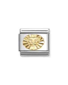 Nomination Composable Gold 18K diamentowany znak zodiaku Lew 030167/05