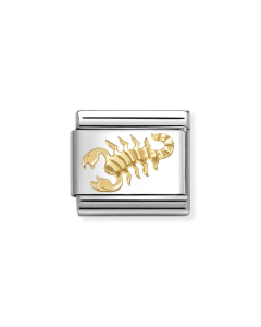Nomination Composable Gold 18K diamentowany znak zodiaku Skorpion 030167/08