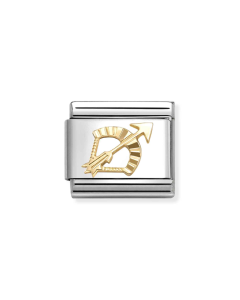 Nomination Composable Gold 18K diamentowany znak zodiaku Strzelec 030167/09
