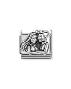 Nomination Composable Silver para zakochanych 330114/09
