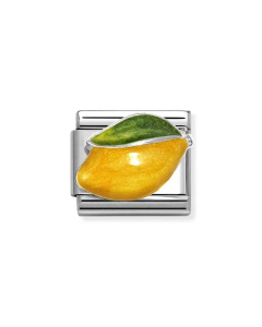 Nomination Composable Silver cytryna 330204/46