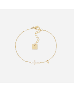 Bransoletka Zag Bijoux w kolorze złotym SBS26776-01WHT
