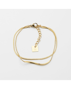 Bransoletka Zag Bijoux w kolorze złotym SBS5018-01UNI