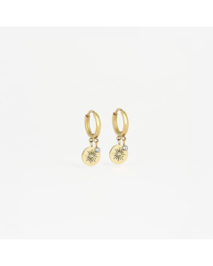 Kolczyki Zag Bijoux w kolorze złotym SEC13564-01WHT