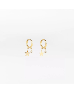 Kolczyki Zag Bijoux w kolorze złotym SEC9453-01WHT
