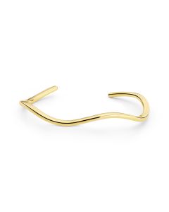 Bransoletka srebrna pozłacana Sif Jakobs Ellera Waves SJ-BG3879-YG