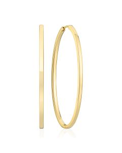 Kolczyki srebrne pozłacane Sif Jakobs Ellisse SJ-E2314-YG