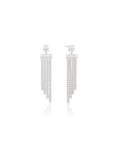 Kolczyki srebrne Sif Jakobs Ellisse długie SJ-E2327-CZ