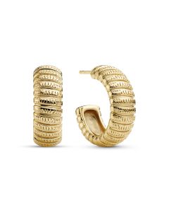 Kolczyki srebrne pozłacane Sif Jakobs Riva SJ-E2755-YG