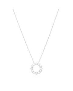 Naszyjnik srebrny Sif Jakobs Biella Altro Perla SJ-N2433-P