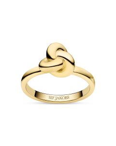 Pierścionek srebrny pozłacany Sif Jakobs Imperia Piccolo SJ-R10751-YG-56