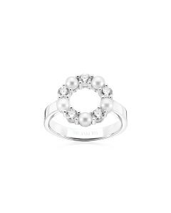 Pierścionek srebrny Sif Jakobs Biella Perla SJ-R2432-PCZ-56