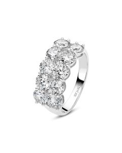 Pierścionek Sif Jakobs Ariccia z diamentami labolatoryjnymi białe złoto 14K 3.62 ct SJ-R2531-WD-WG-52 rozmiar 52